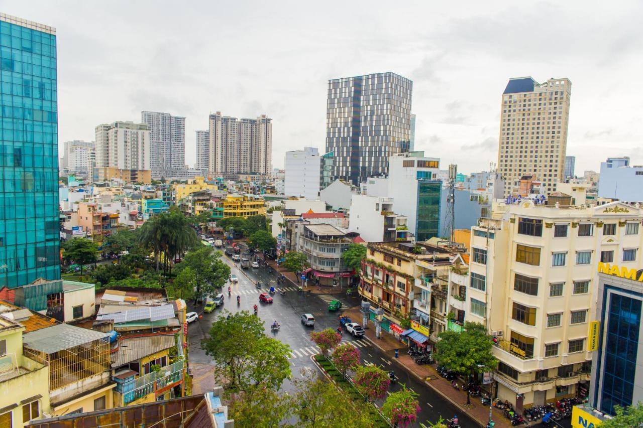 Hotel Kally Saigon Cidade de Ho Chi Minh Exterior foto
